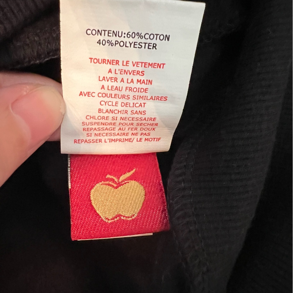 Apple Bottoms Women’s Black Jacket with Geometric Design Size Medium - Picture 10 of 11